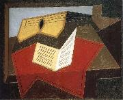 The guitar and Score Juan Gris